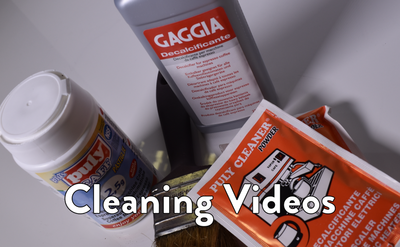 Gaggia Cleaning Videos